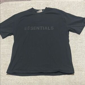Essentials XL Black T-Shirt